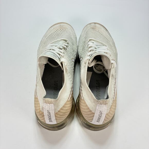 Nike Air VaporMax Flyknit Light Cream Running Shoes 849557-100 Women’s Size 10 - Picture 6 of 10